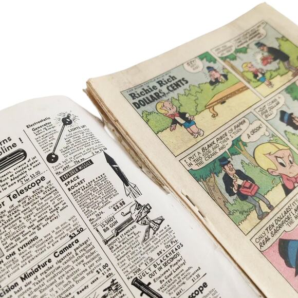 Harvey Comics Richie Rich Dollars & Cents April 1967 #18, Silver Age Comic Book - Picture 4 of 6